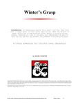 RPG Item: Winter's Grasp