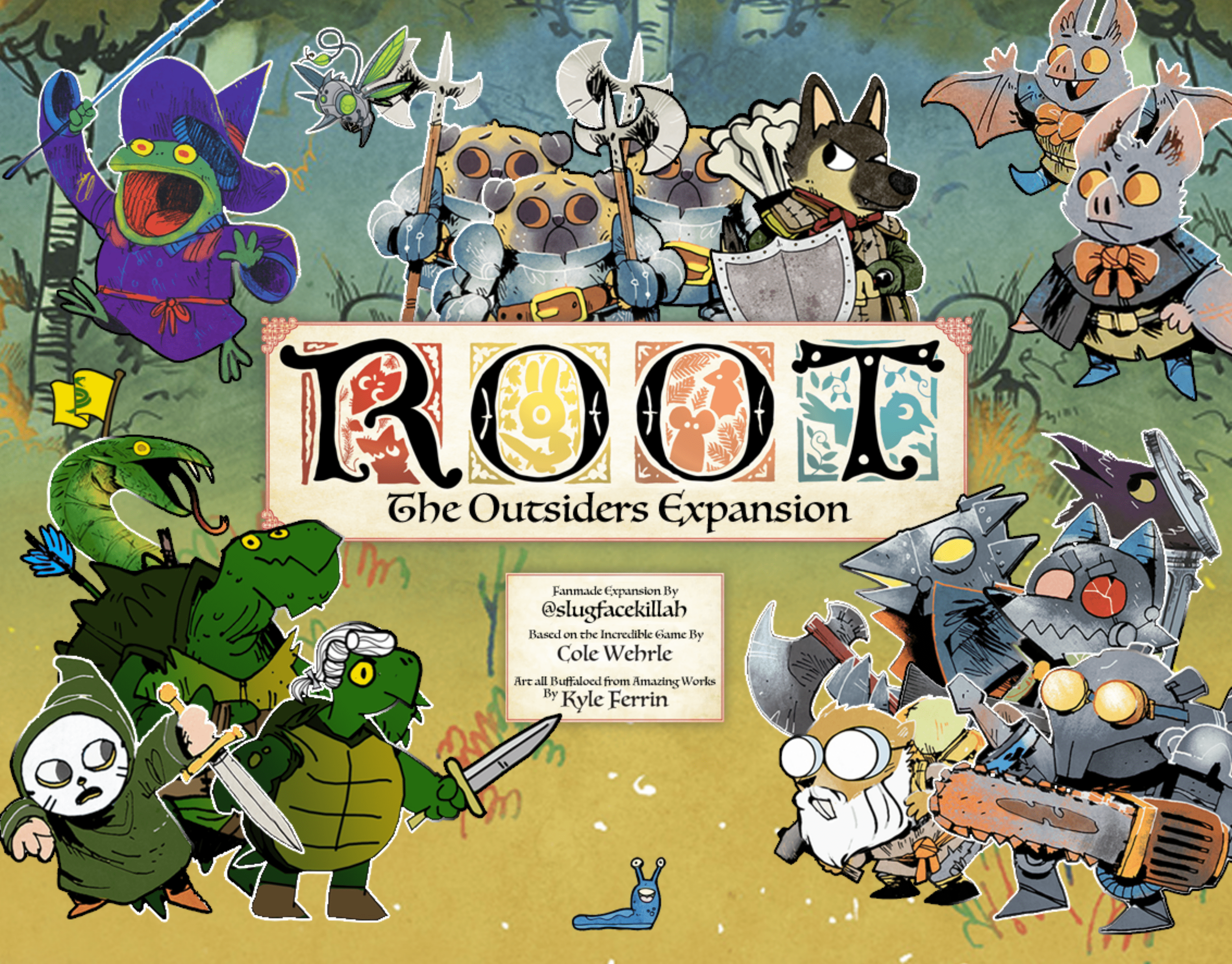 The Outsiders Expansion (fan expansion for Root)