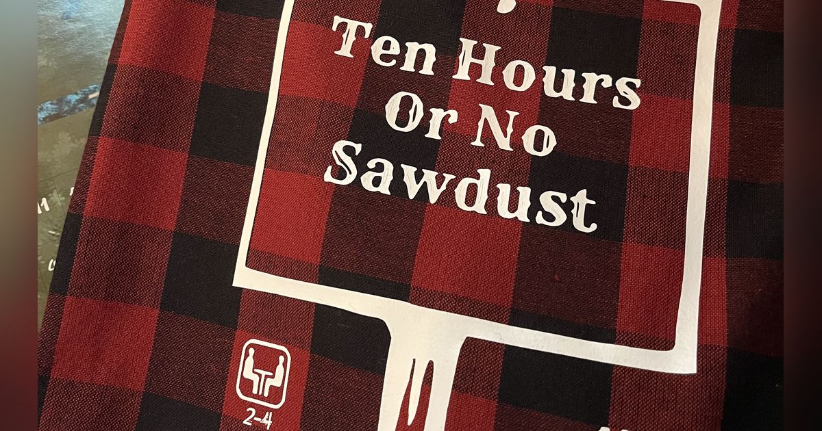 Ten Hours or No Sawdust Board Game BoardGameGeek