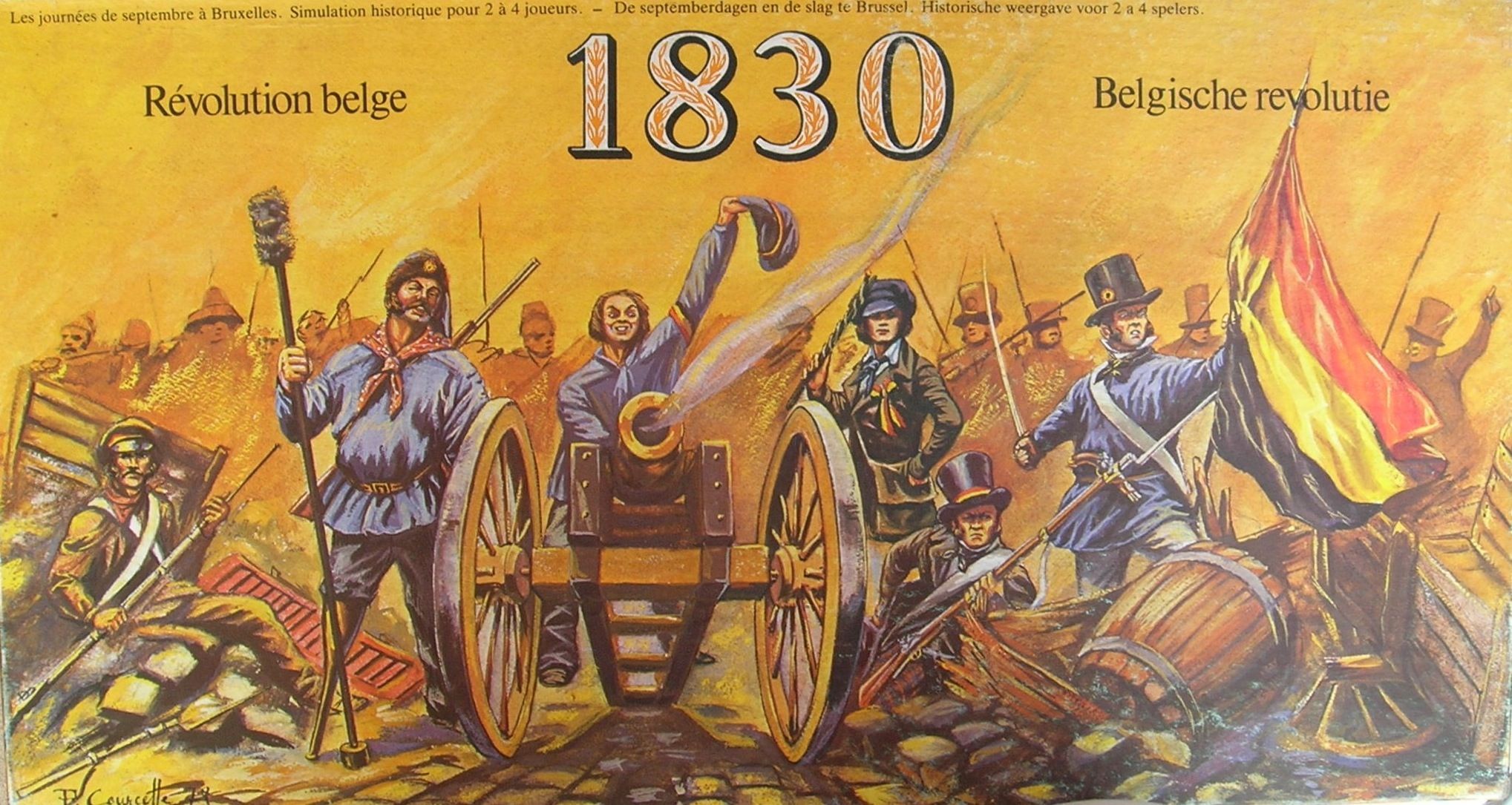Coperta 1830: Révolution Belge