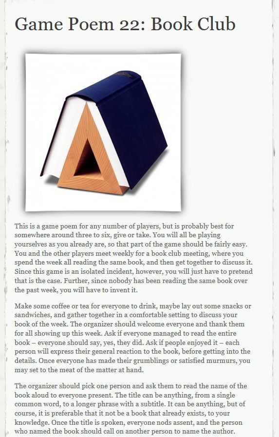 Book Club box art
