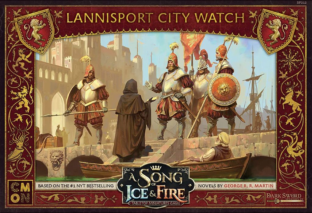 A Song of Ice & Fire: Tabletop Miniatures Game – Lannisport City Watch