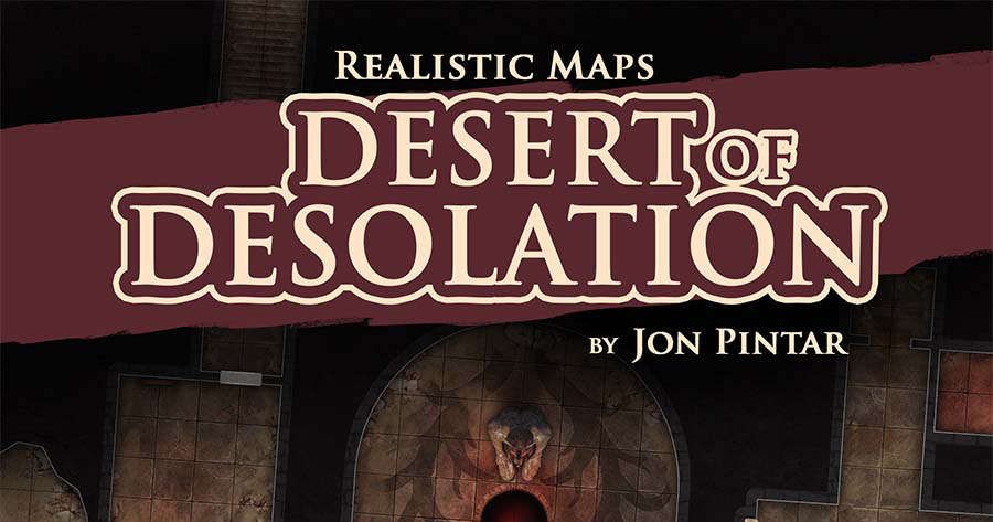 Realistic Maps: Desert of Desolation | RPG Item | RPGGeek