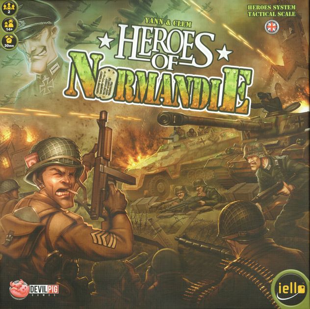 IELLO - Heroes of Normandie: Fortified Farm Punch Board