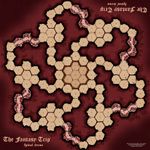 RPG Item: The Fantasy Trip Spiral Arena: Playmat