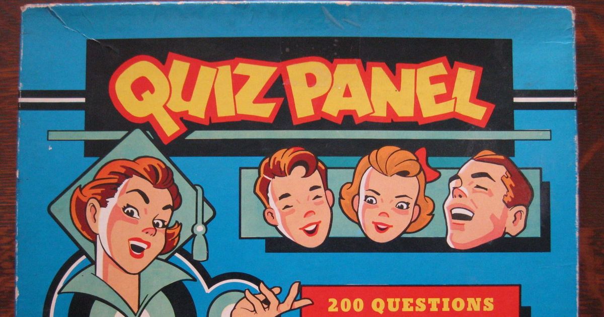 Quiz Panel Board Game BoardGameGeek