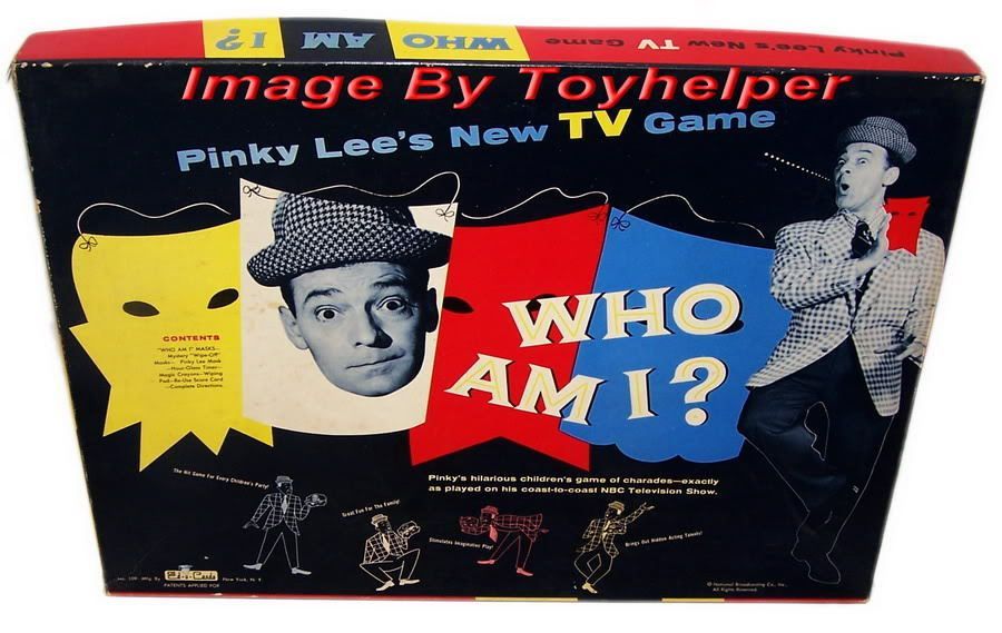 Pinky Lee's New TV Game Who Am I? cover