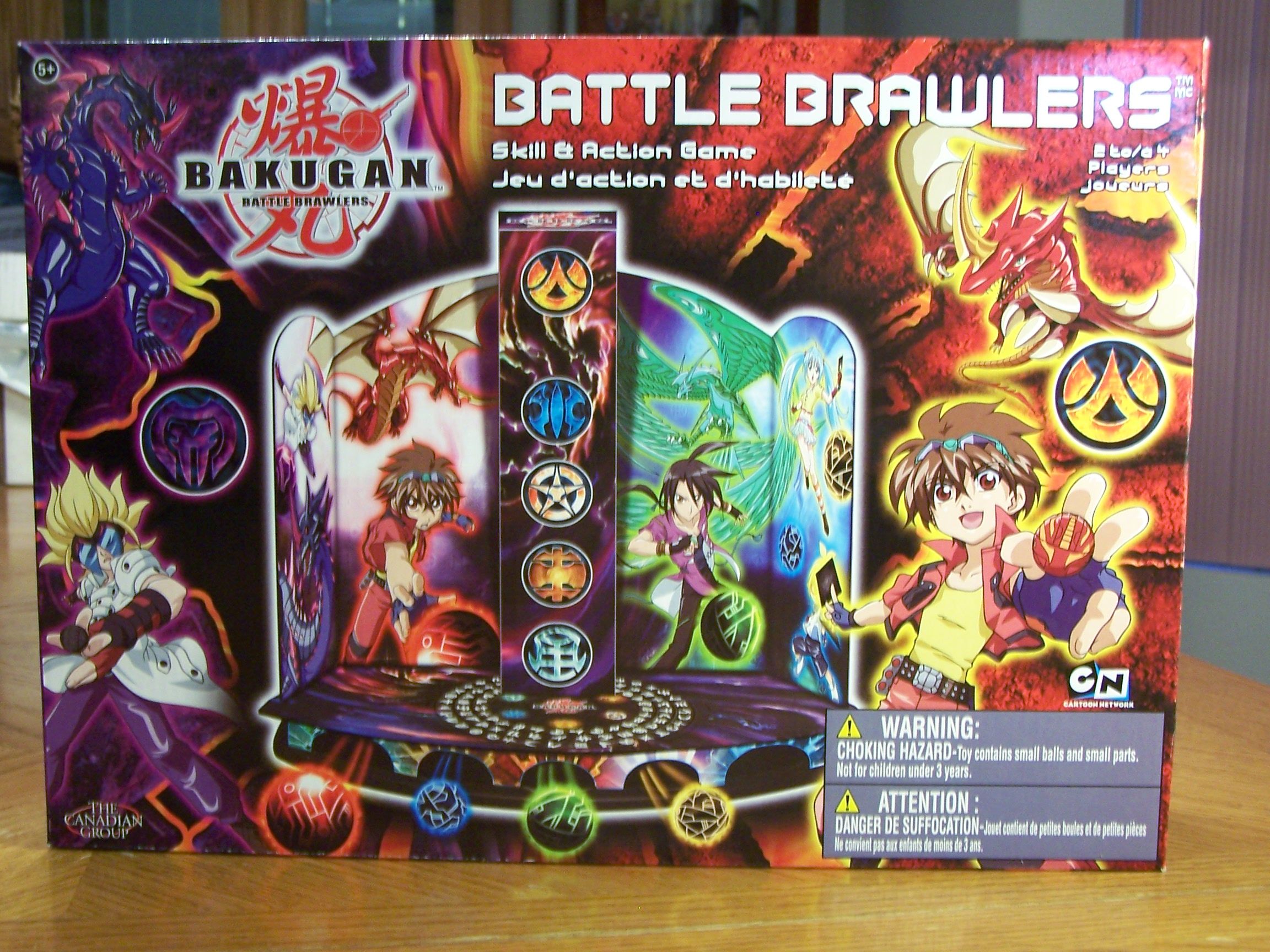 Bakugan Battle Brawlers Skill & Action Game box art