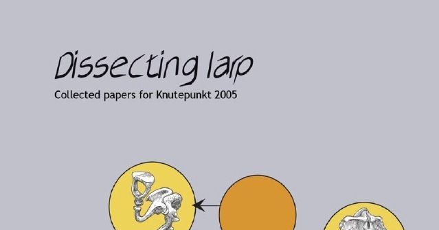 Dissecting larp | RPG Item | RPGGeek