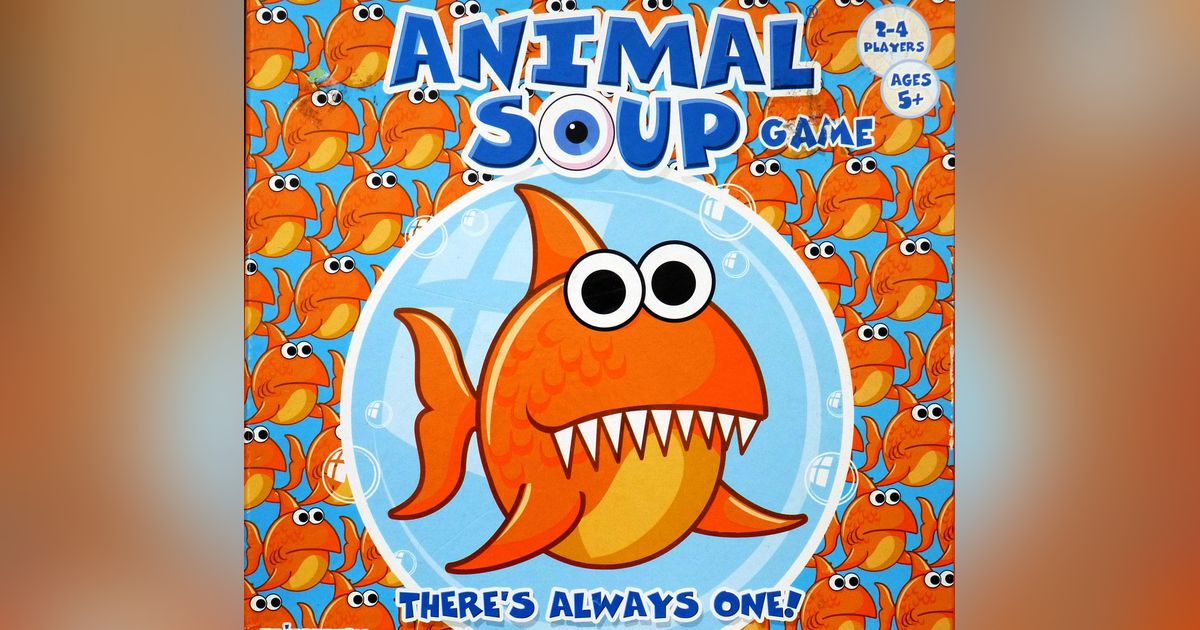 Animal Soup Game There's Always One! Board Game BoardGameGeek