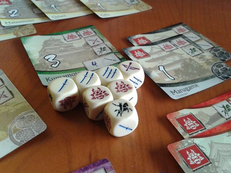 Age of War's seven dice.
