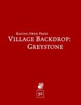 RPG Item: Village Backdrop: Greystone (5E)