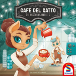 Café del Gatto, Schmidt Spiele, 2023 — front cover (image provided by the publisher)