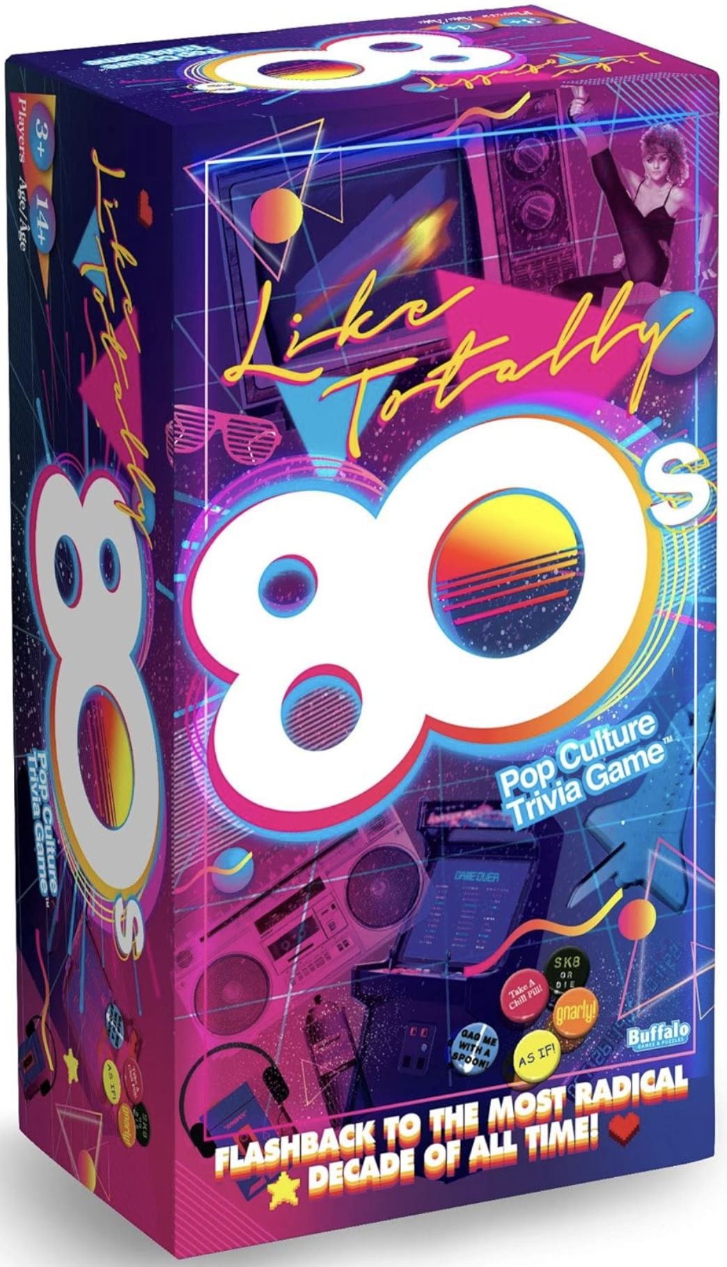Like Totally 80s Pop Culture Trivia Game
