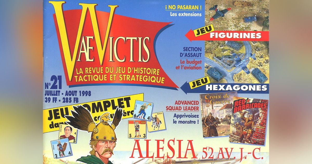 Jeu De Société GMT Games – Le Siège D'Alésia – Gaule 52 Av. J.-C. – Occasion