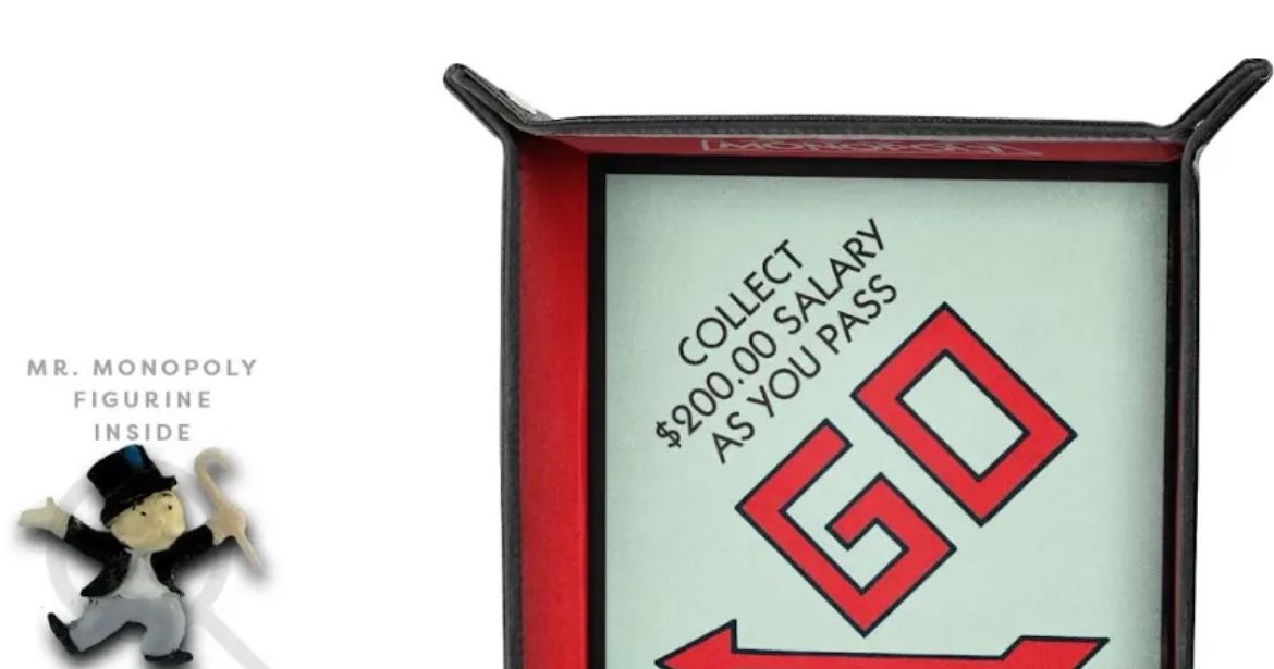 Monopoly: Dice and Tray Set | Board Game Accessory | BoardGameGeek