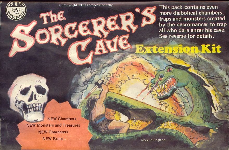 The Sorcerer's Cave Extension Kit box art