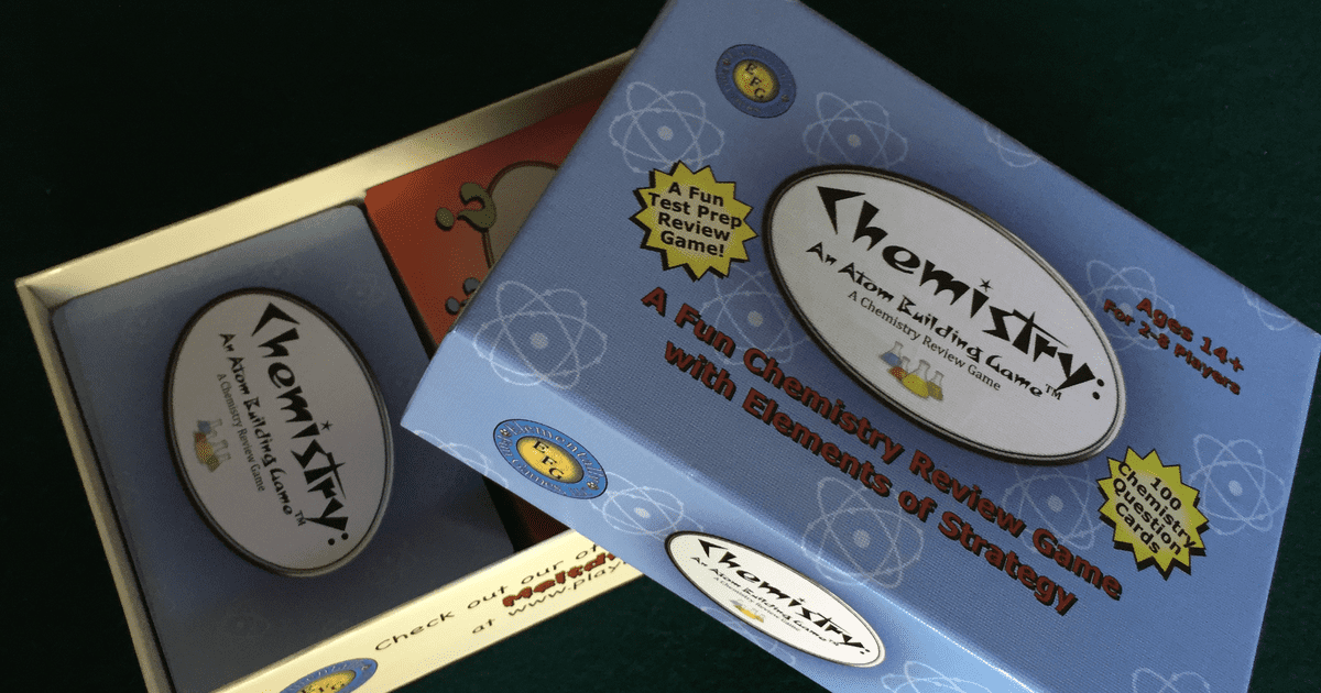 Chemistry An Atom Building Game Board Game Boardgamegeek