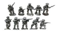 Board Game Accessory: Warfighter: The WWII Tactical Combat Card Game – Expansion #15: UK Metal Soldier Miniatures