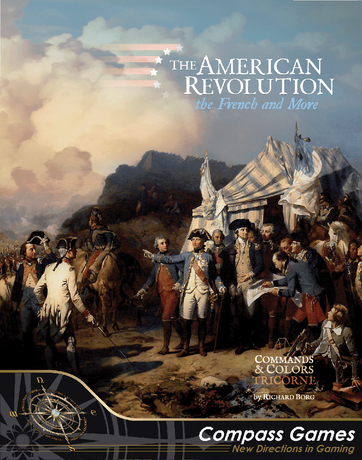 Commands & Colors Tricorne: The American Revolution – The French & More! doboz