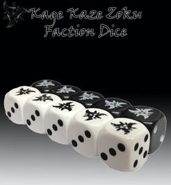 Bushido: Kage Kaze Zoku Faction Dice