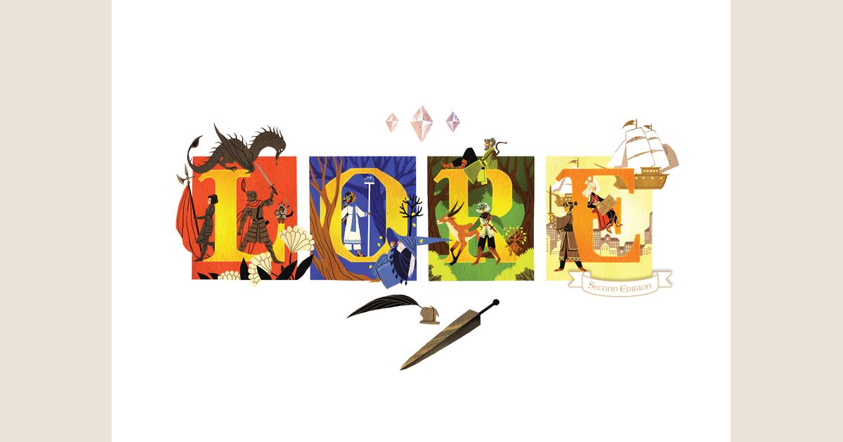 Lore 2nd Edition Rulebook (Pre Print) | Lore: Second Edition