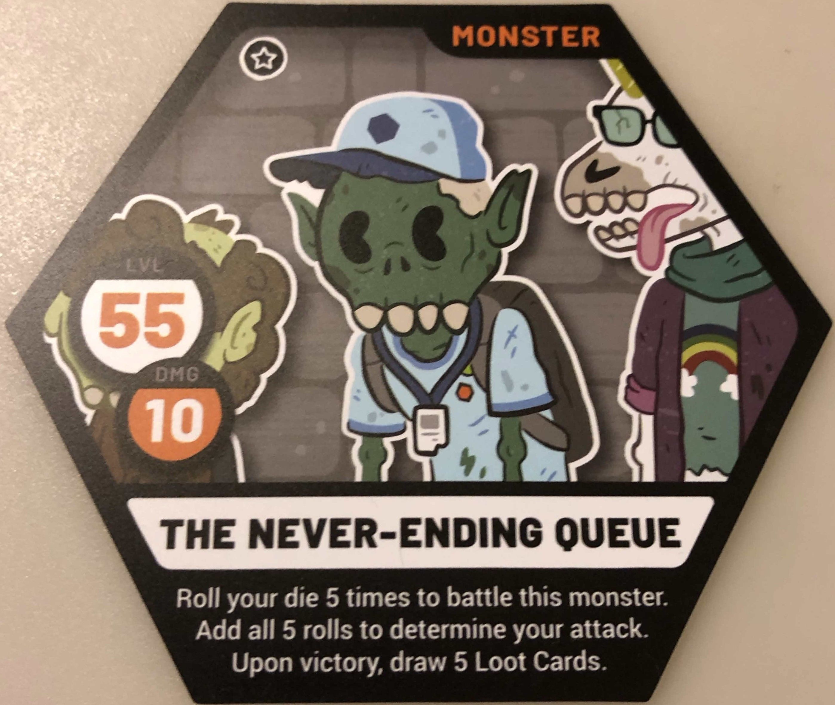 Heroes of Barcadia: The Never-Ending Queue Promo Tile