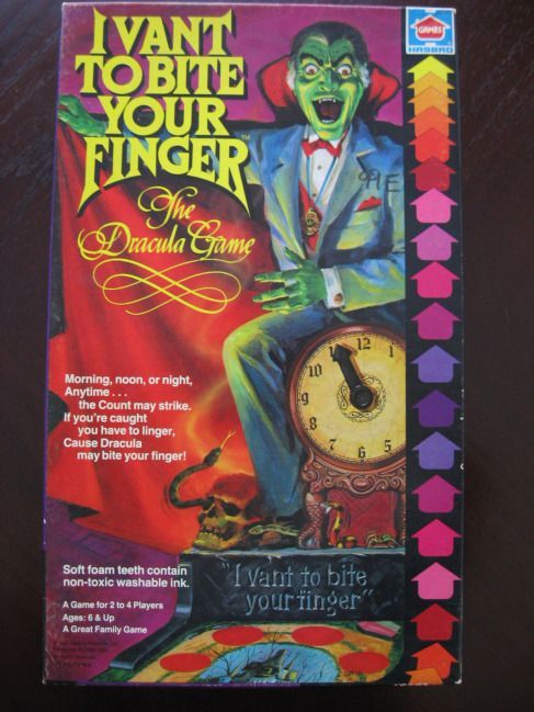 I Vant to Bite Your Finger box art