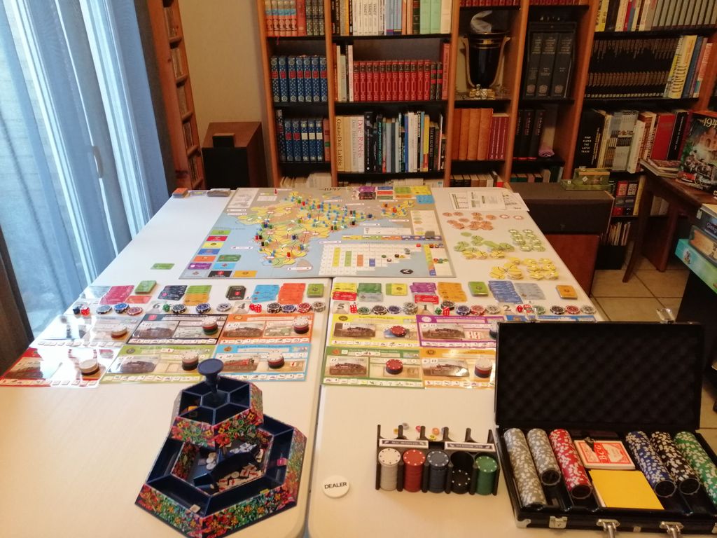 GMT Games 18 India Boardgame Railroad Management main image 1