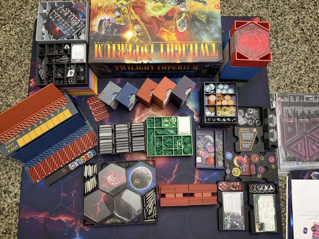 Twilight Imperium Insert with PoK / TE plus extras | BoardGameGeek