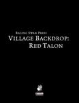 RPG Item: Village Backdrop: Red Talon