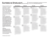 RPG Item: Backstory Cards: Suitors in Starlight