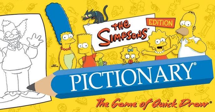 Pictionary: Simpsons Edition | Board Game | BoardGameGeek