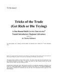 RPG Item: TUSI4-02: Tricks of the Trade (Get Rich or Die Trying)