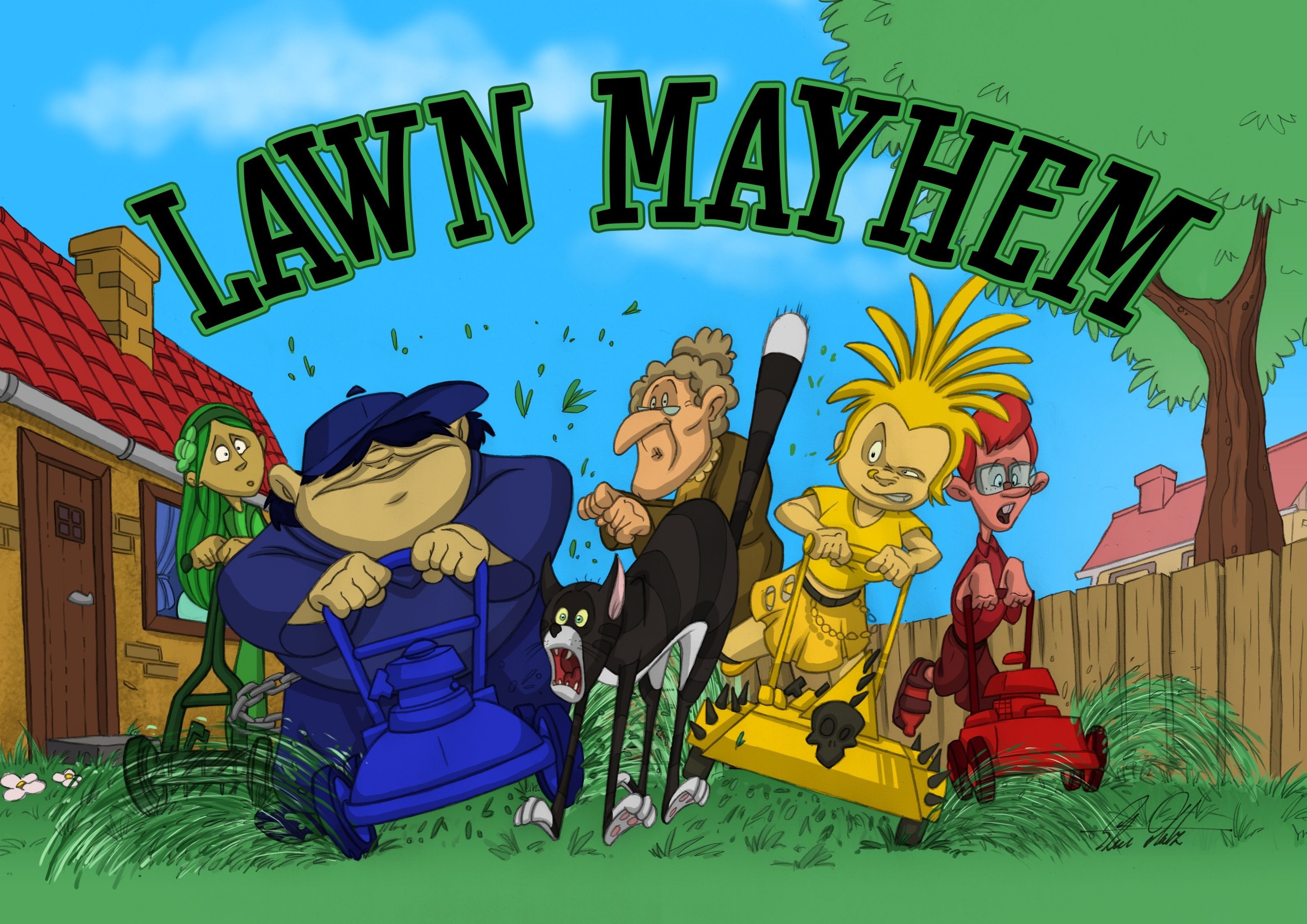 Lawn Mayhem cover art