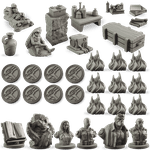 Board Game Accessory: Hellboy: Counter Upgrade Set