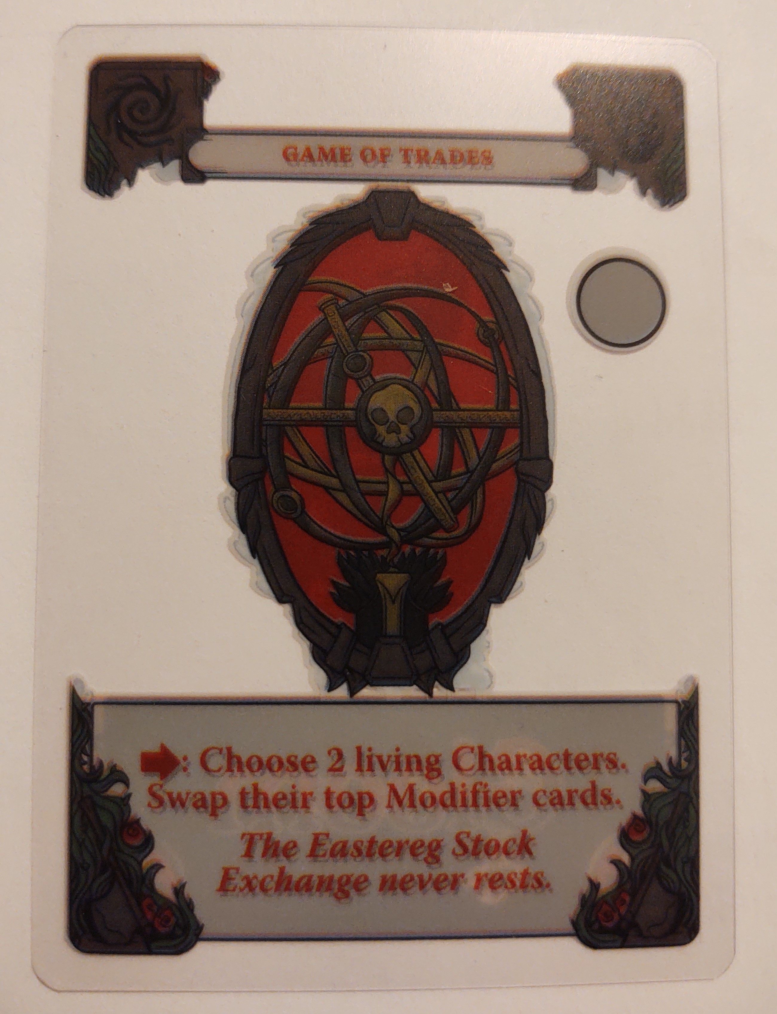 Gloom: Game of Trades Promo Card