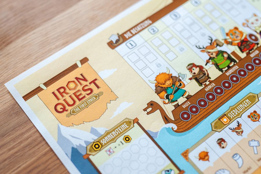 Illustration 10 de Iron Quest: The First Ember [Print & Play]