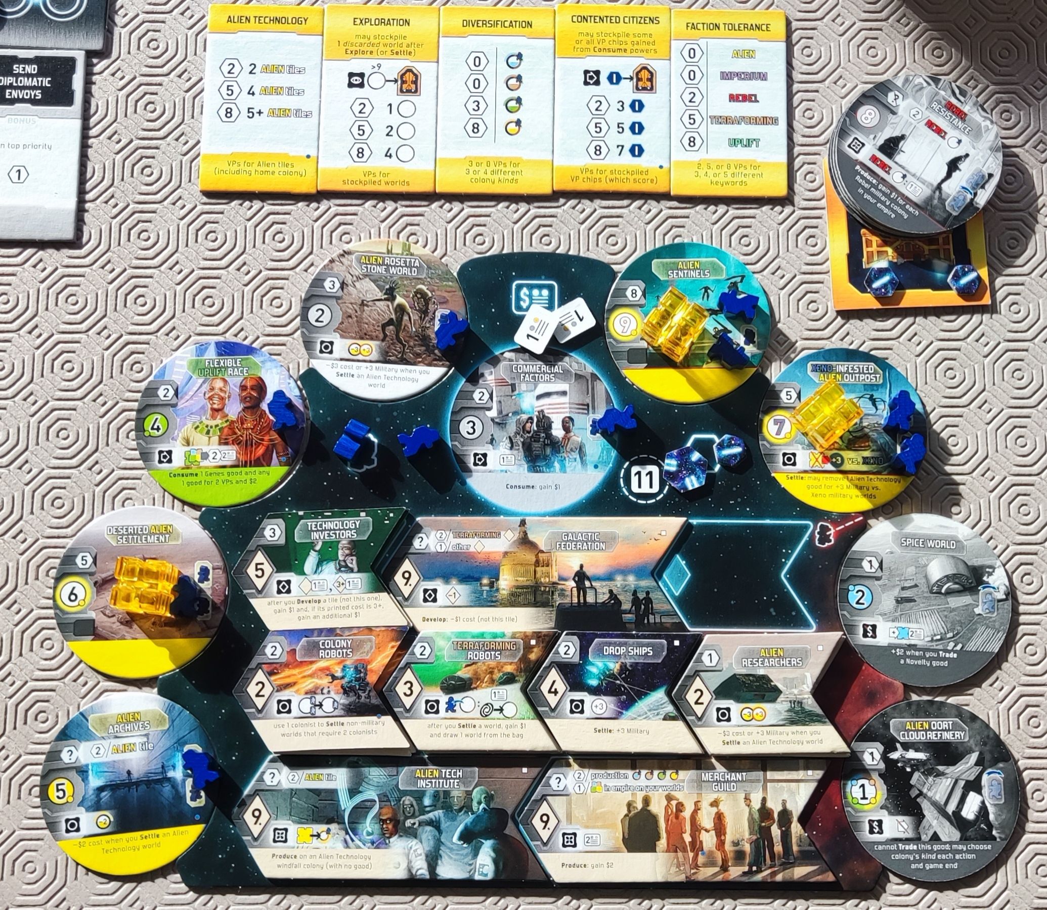 Triple figure scoring game | New Frontiers