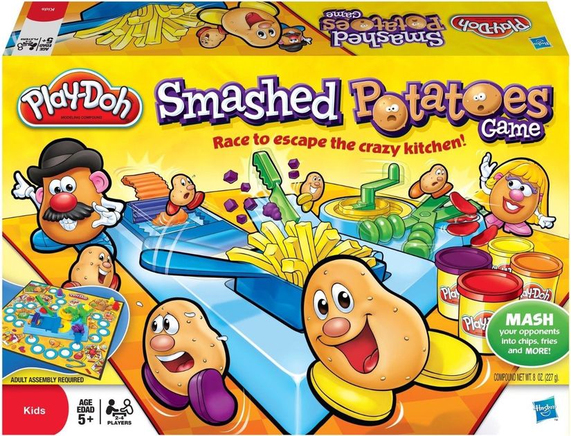 Play-Doh SMASHED POTATOES Board Game 