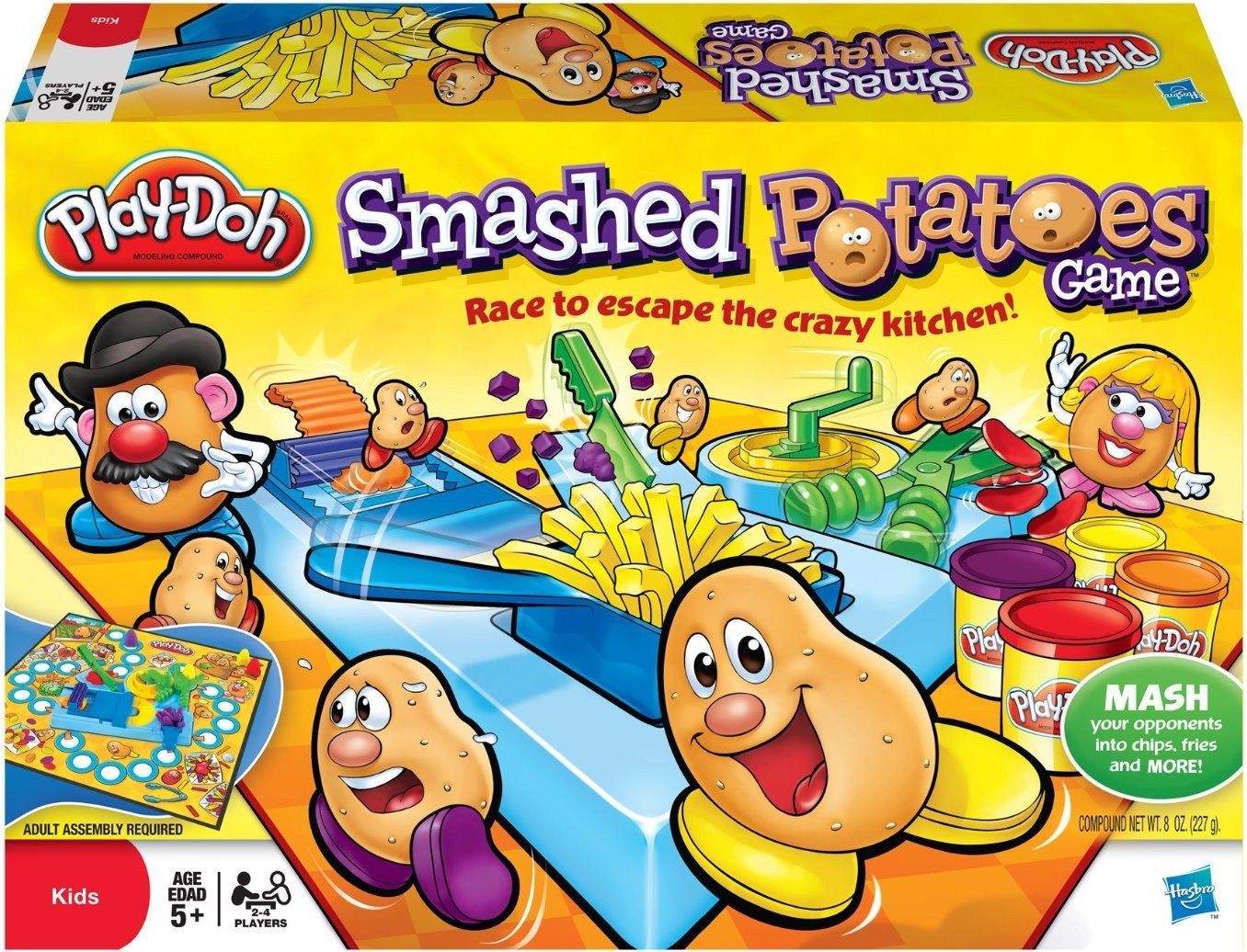 Play-Doh Smashed Potatoes Game