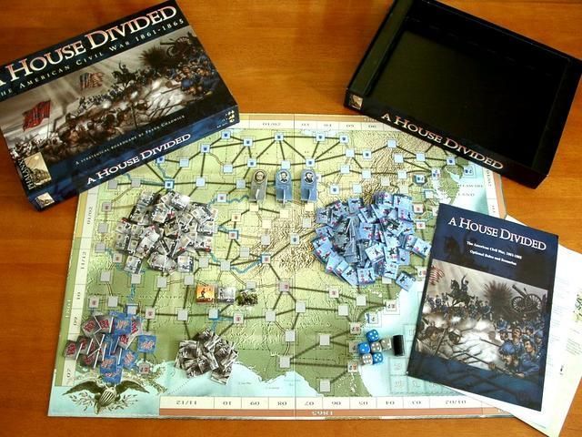 A House Divided War Between The States 1861 65 Image Boardgamegeek