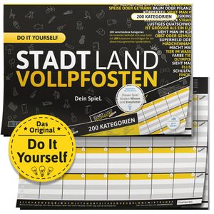 Stadt Land Vollpfosten: Do it Yourself