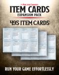 RPG Item: Item Cards Expansion Pack
