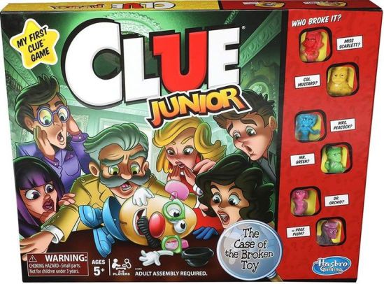 images How Do You Play Cluedo Junior The Case Of The Broken Toy clue junior the case of the broken toy