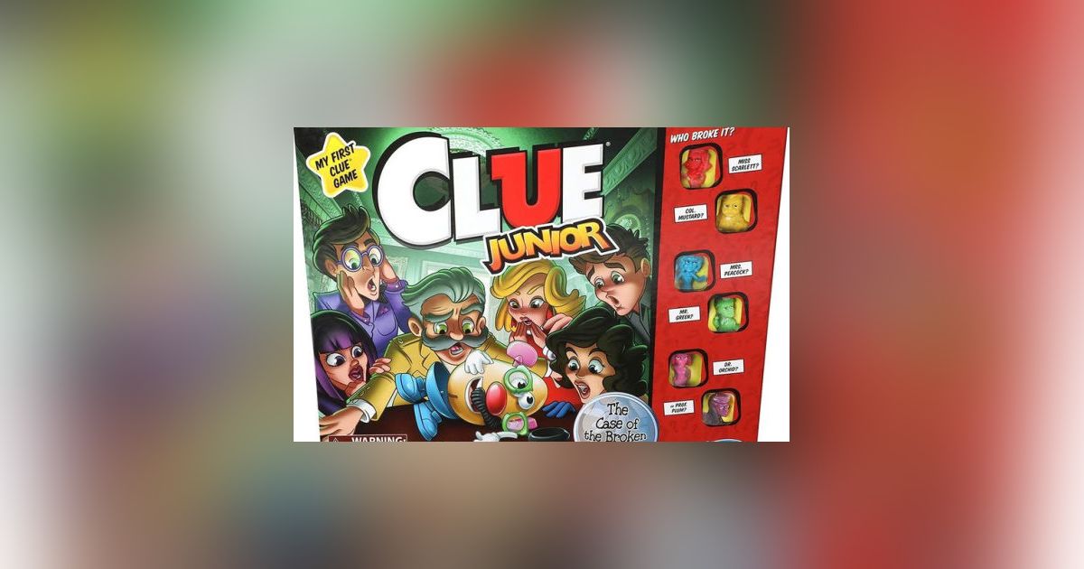 Clue Junior Board Game Toy Review 