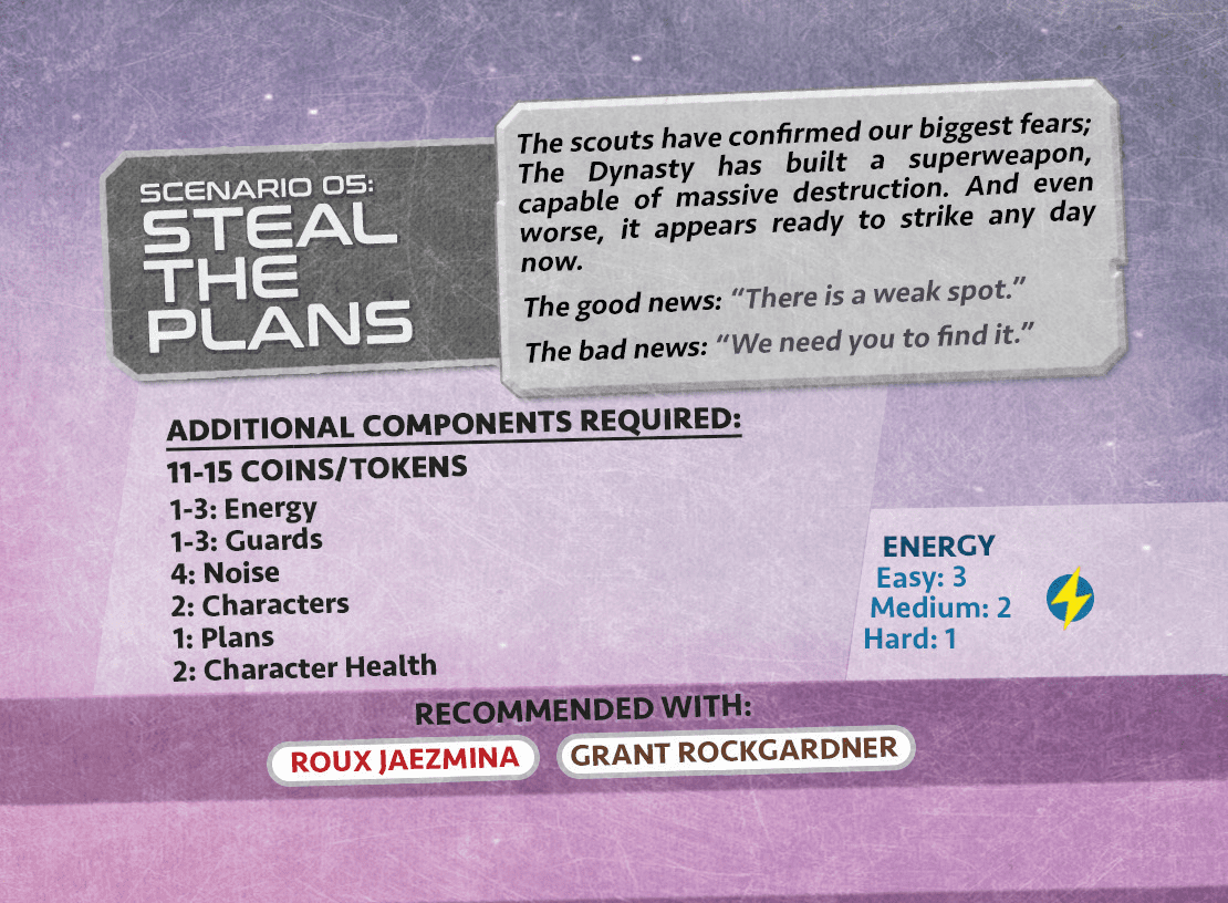 Twin Stars: Adventure Series I – Scenario 05: Steal the Plans