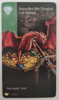 Maiden's Quest: Snuzzler Dragon Savior Promo Card