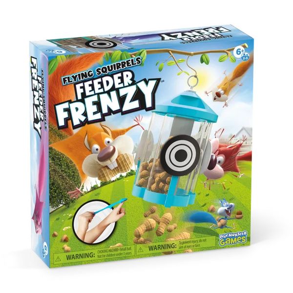 Flying Squirrels Feeder Frenzy Front of Pack