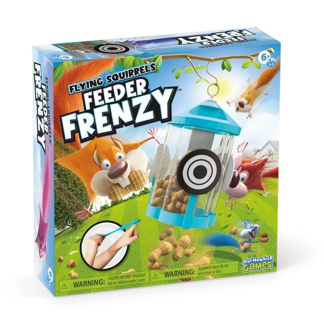 Flying Squirrels Feeder Frenzy